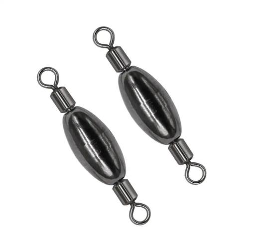 Double ended weighted swivels Non lead weights
